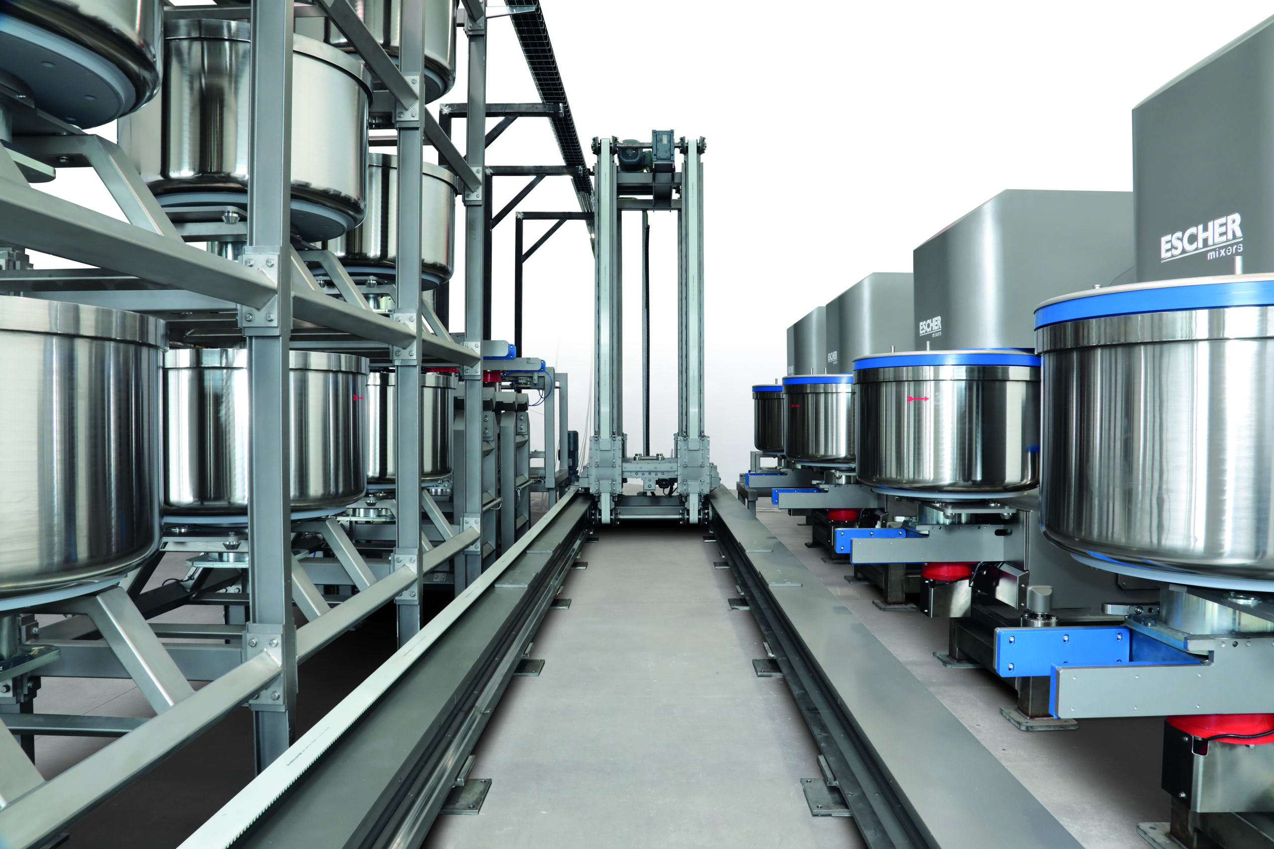 Automaattiset taikinansekoitusjärjestelmät ESCHER MIXER Robotic System